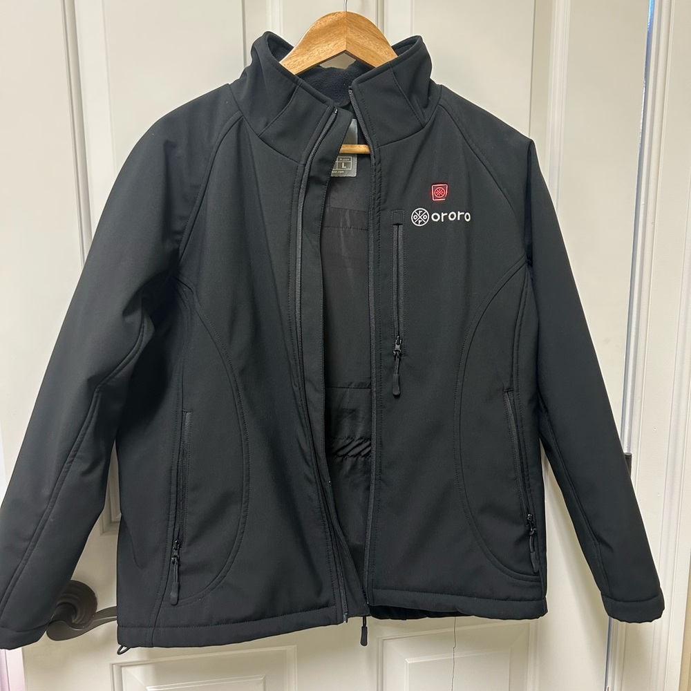 Ororo Black Softshell Jacket